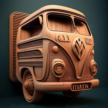 3D model Renault Estafette (STL)